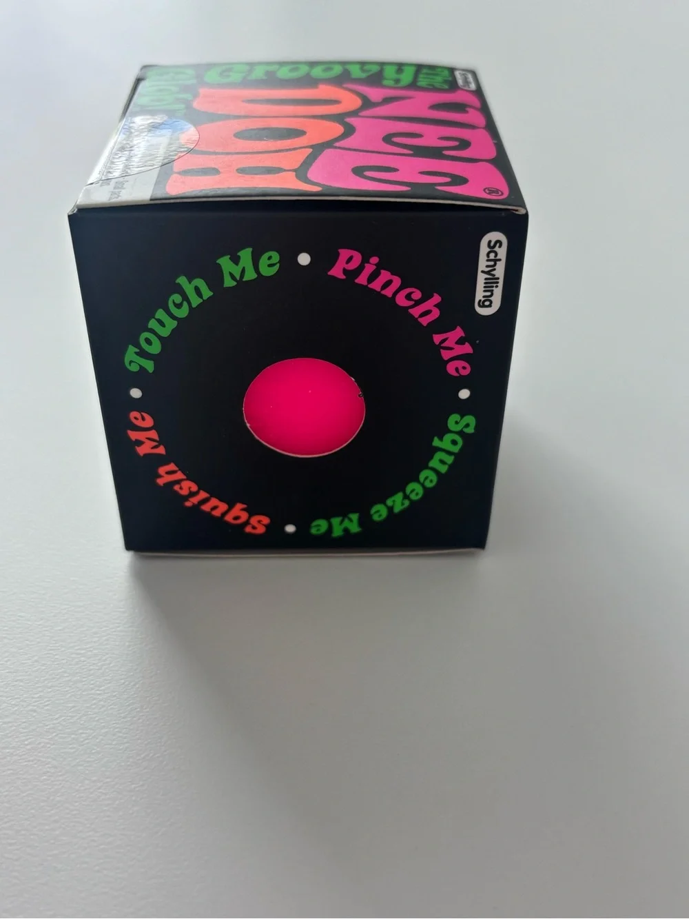 Schylling Groovy NeeDoh Glob! Pink Sensory Squeeze Toy